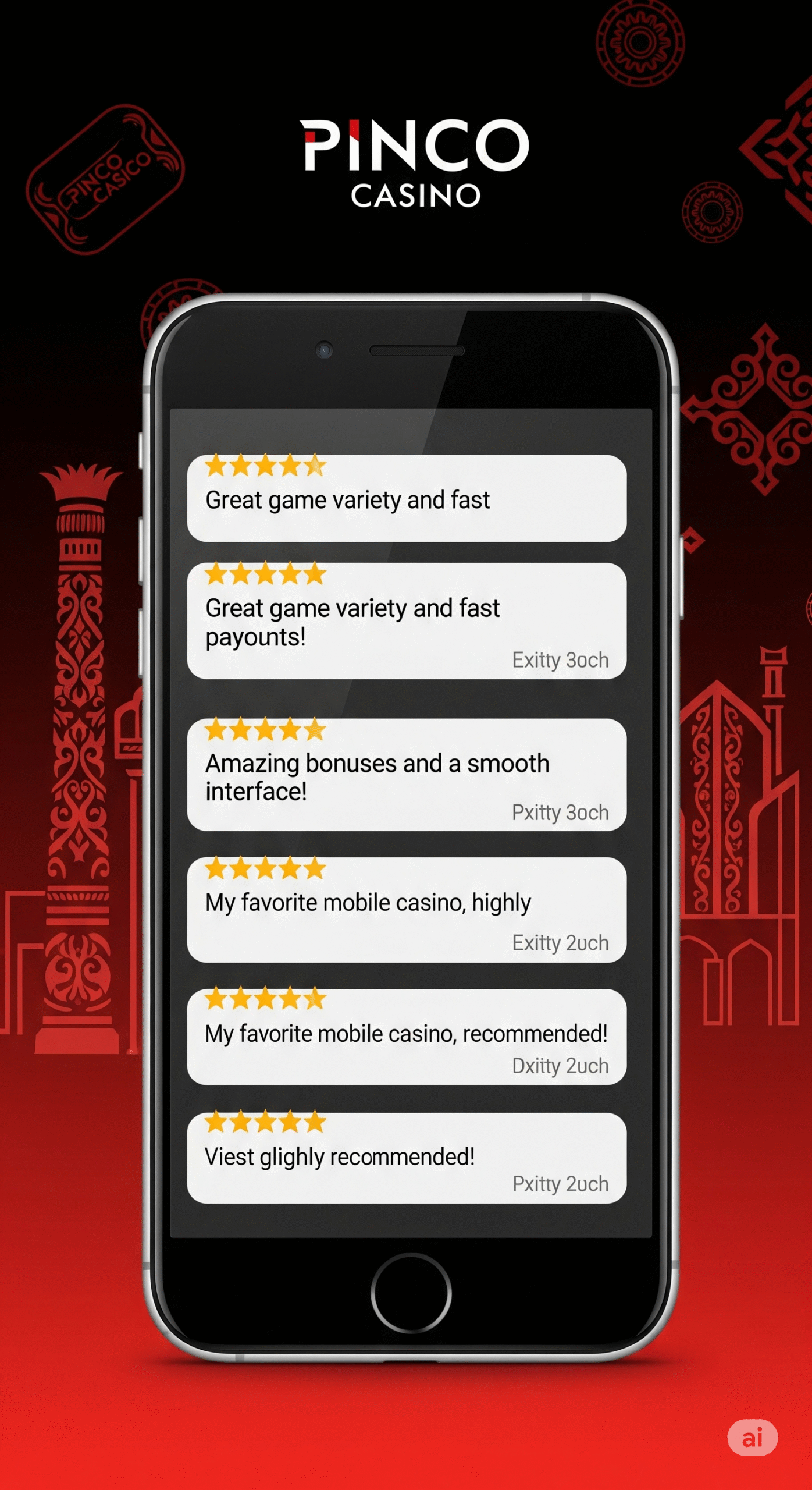 Reviews of the Pinco mobile version