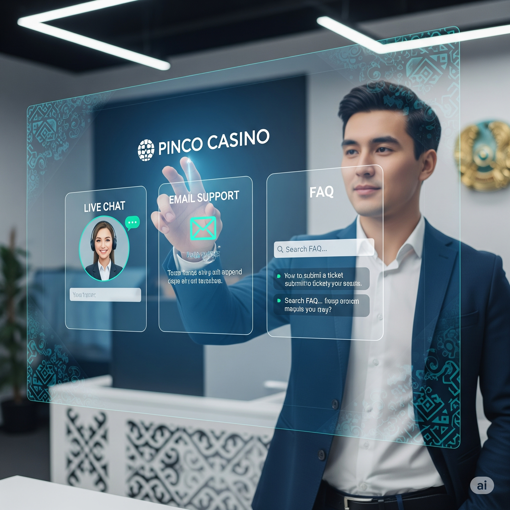 Pinco Casino Support and FAQ